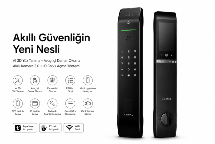 Verial V2 Pro Akıllı Kapı Kilidi - alternatif görünüm